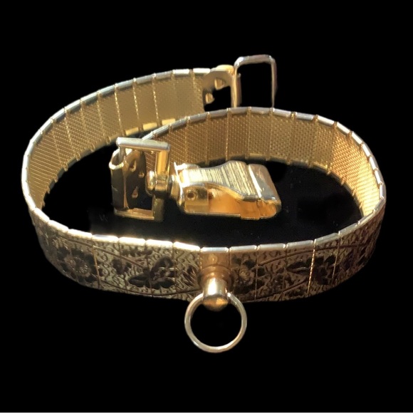 Jewelry - Vintage Gold metal collar.